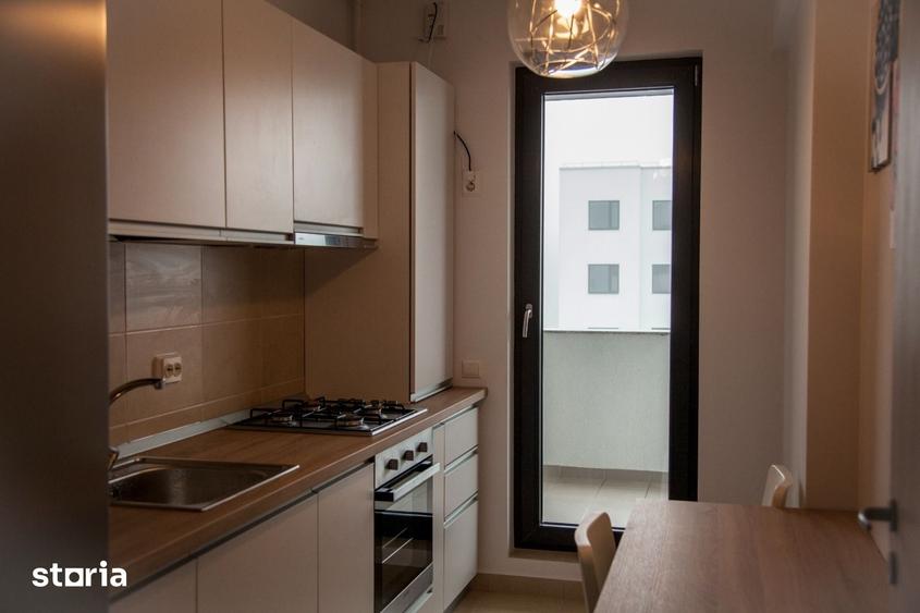 Apartament cu 2 camere, mobilat în Băneasa