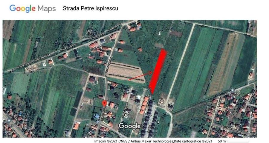 Teren de 1277 mp, în Central