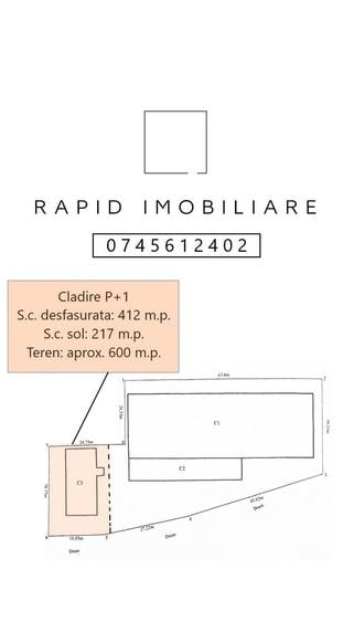 Spațiu comercial, de 412 mp, în Central