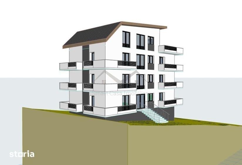 Teren cu autorizatie constructie bloc 7 apartamente - Rediu - 2