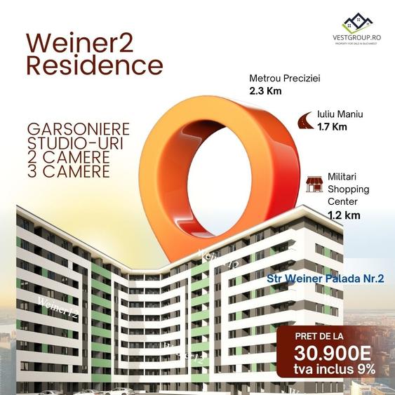 Apartament cu 2 camere decomandat în Militari — fotografia 1