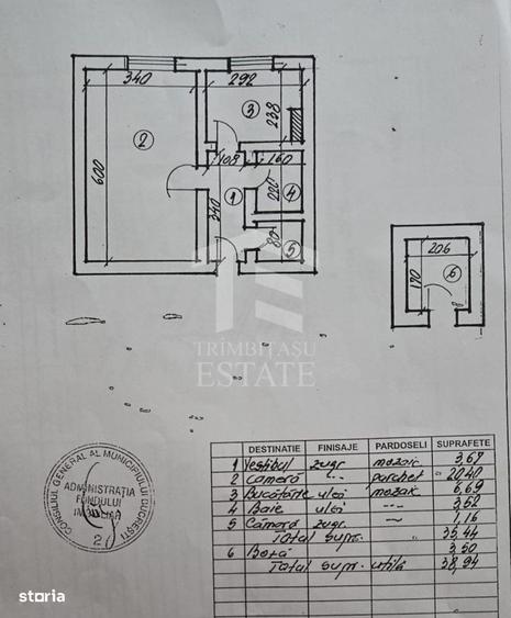 Garsonieră decomandată în Brâncoveanu