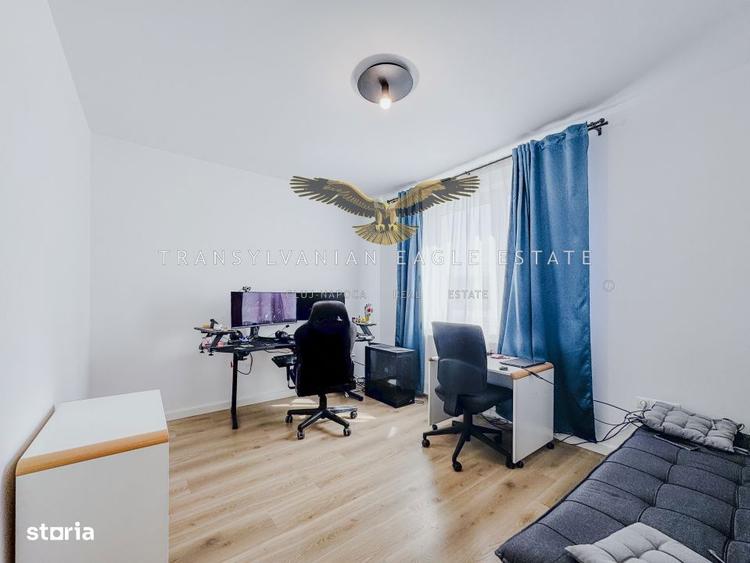 Apartament cu 3 camere semidecomandat, mobilat în Europa