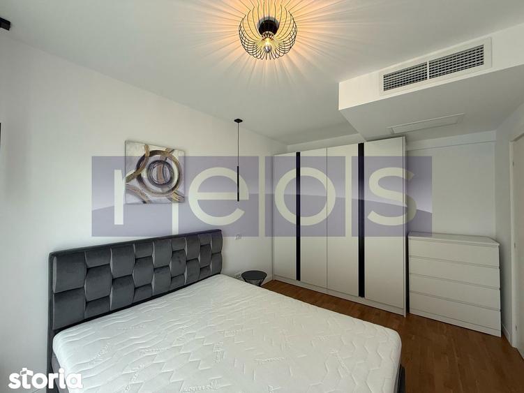 Apartament cu 2 camere, mobilat în Băneasa