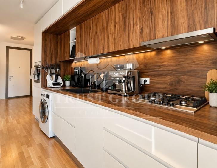 Apartament cu 3 camere decomandat, mobilat în Barbu Văcărescu
