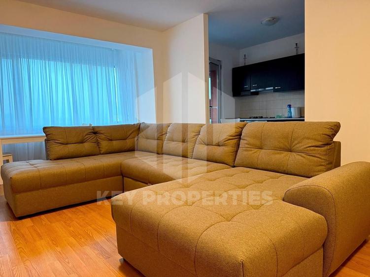 Apartament cu 2 camere semidecomandat, mobilat în Lujerului