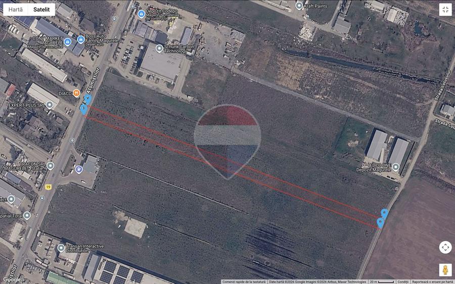 Teren Construcții intravilan de 6000 mp, în Exterior Nord