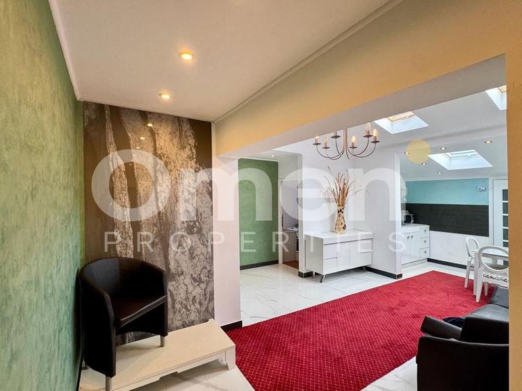 Apartament cu 4 camere semidecomandat, mobilat în Valea Borcutului