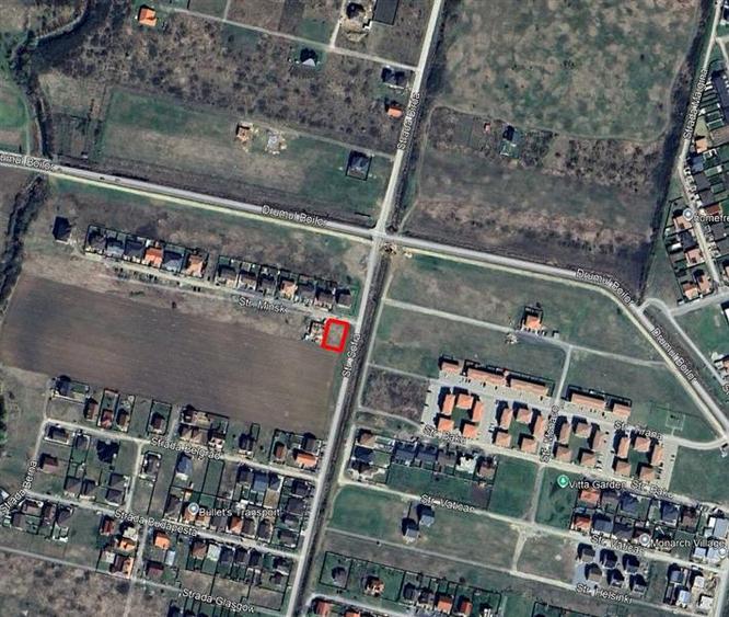 Teren Construcții intravilan de 600 mp, în Moșnița Nouă