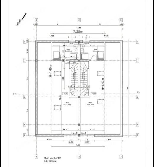 Duplex premium, 5 camere, 240 mp, garaj, Dambul Rotund - 17
