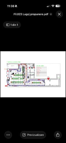 Spațiu comercial, de 330 mp, în Central