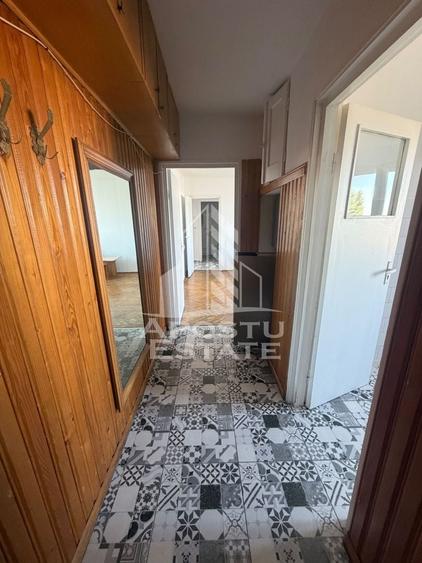 Apartament cu 3 camere semidecomandat, mobilat în Iosefin