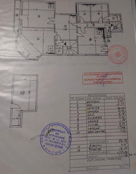 Apartament cu 3 camere decomandat în Cotroceni