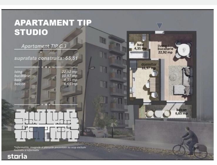 Apartament cu 2 camere în Central — fotografia 3