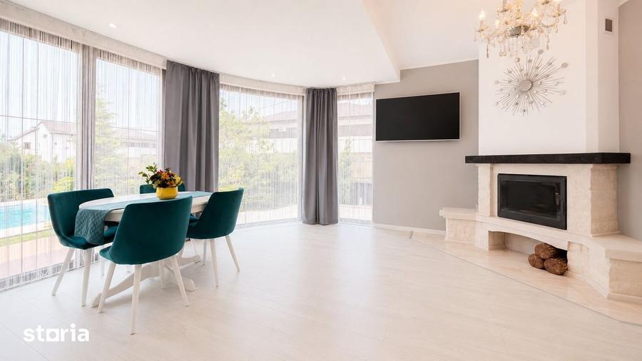 Casă cu 5 camere cu Teren 1027 Mp în Clinceni