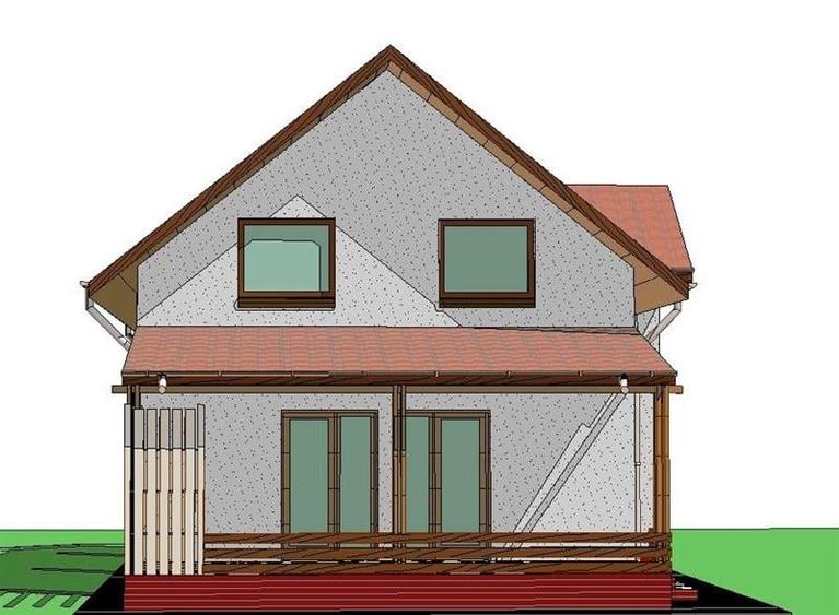 Casă individuală cu 4 camere cu Teren 600 Mp în Exterior Nord