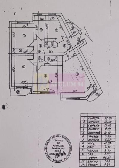 Apartament 4 camere 13 Septembrie - 8