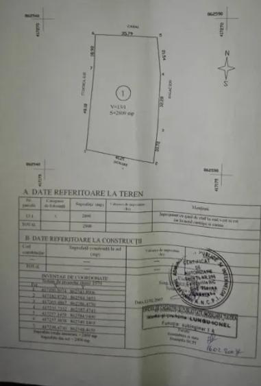 Teren Construcții intravilan de 2800 mp, în Sulina