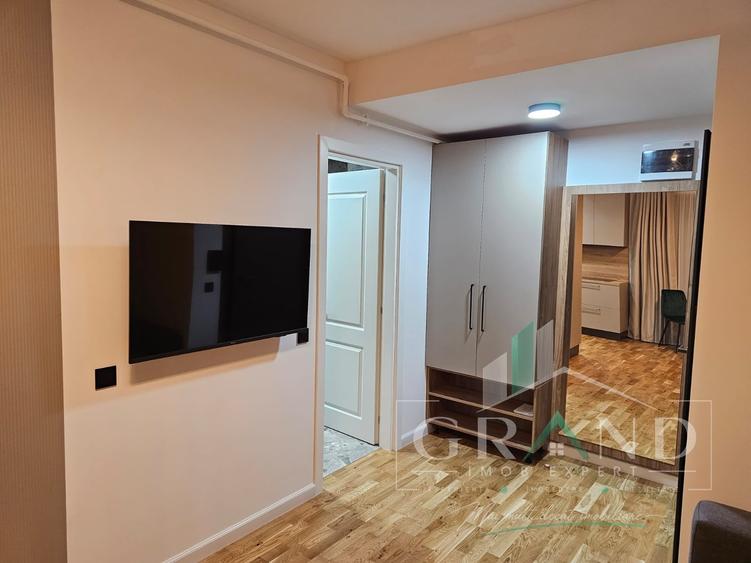 Apartament cu 2 camere semidecomandat, mobilat în Grigorescu