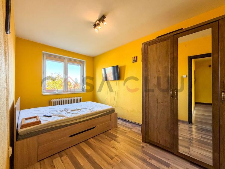 Apartament cu 3 camere decomandat, mobilat în Gheorgheni
