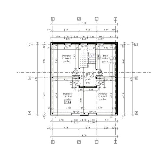 Casa individuala Visan 4 camere, 2 bai - 4