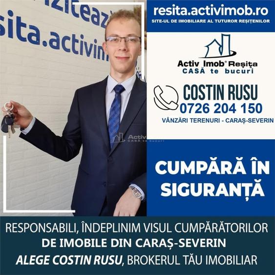 Resita, Teren Intravilan 473 Mp., Cu Utilitati, Zona Mociur - 14