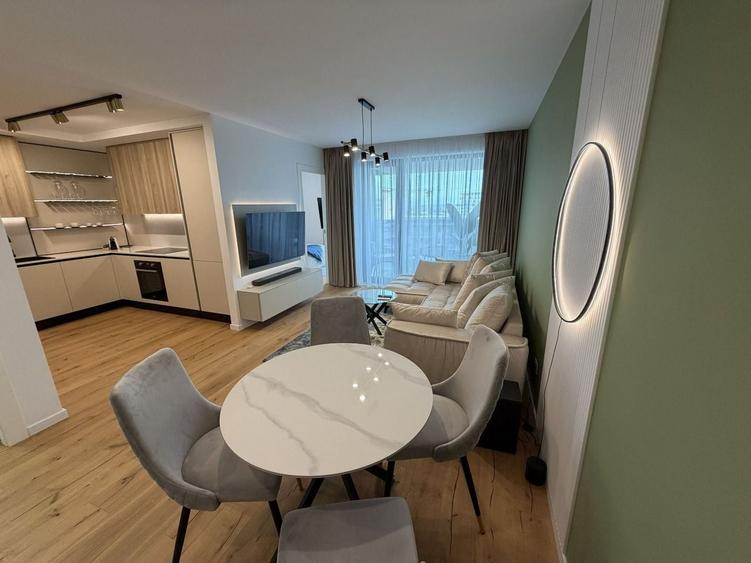Apartament cu 2 camere semidecomandat, mobilat în Aviației — fotografia 2