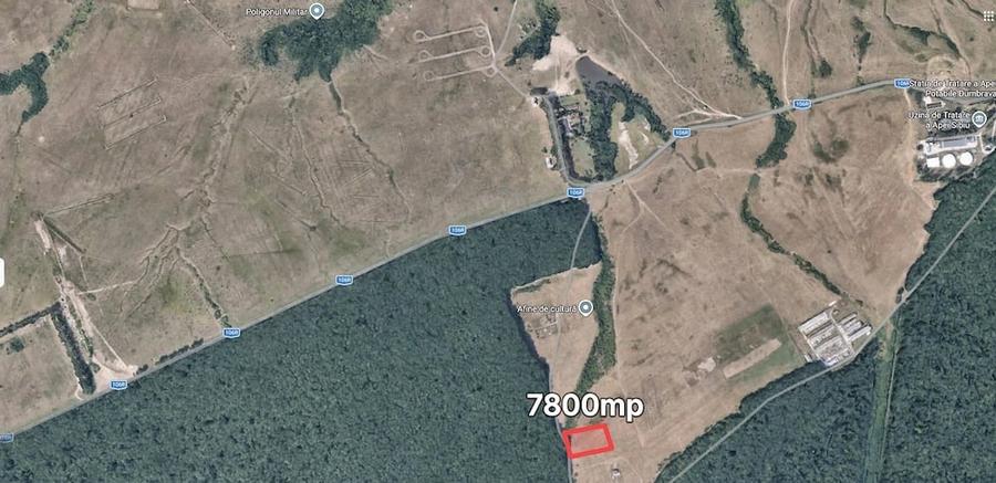 Teren de 7800 mp, în Poplaca