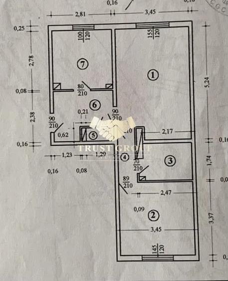 2 camere Crangasi | Centrala proprie | Lac - 1