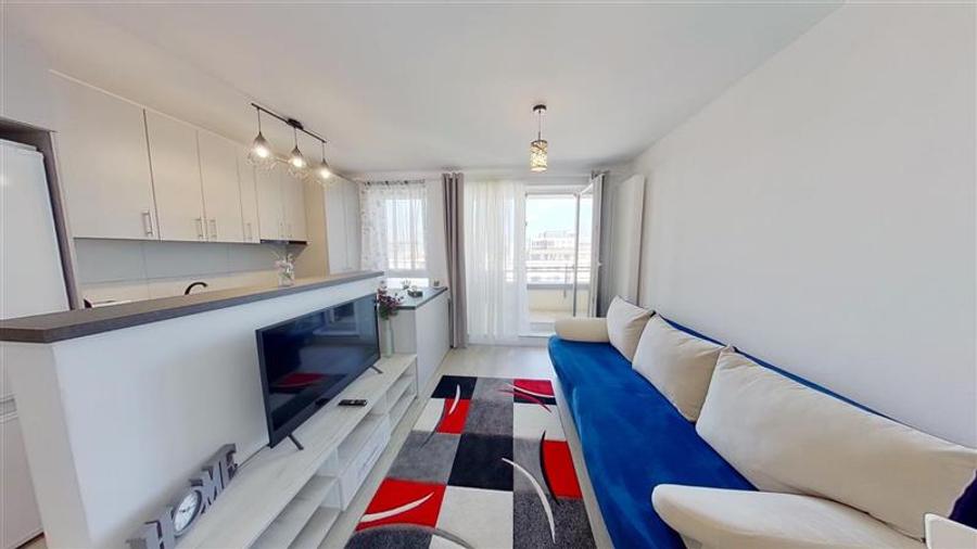Apartament cu 2 camere decomandat, mobilat în Tractorul