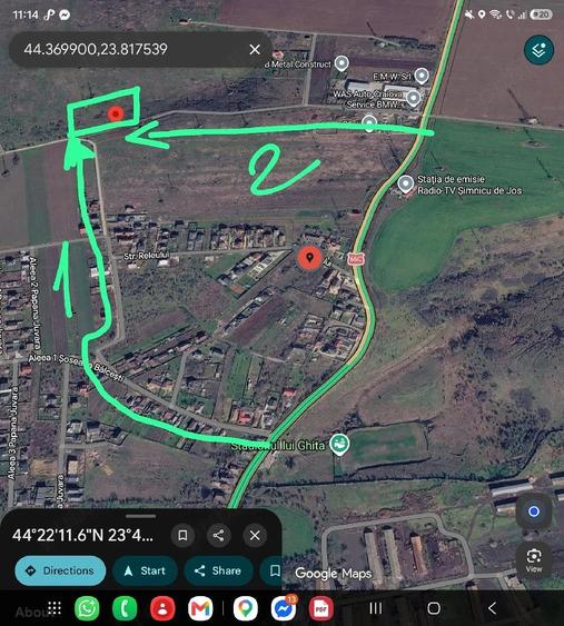 Teren de 500 mp, în Central