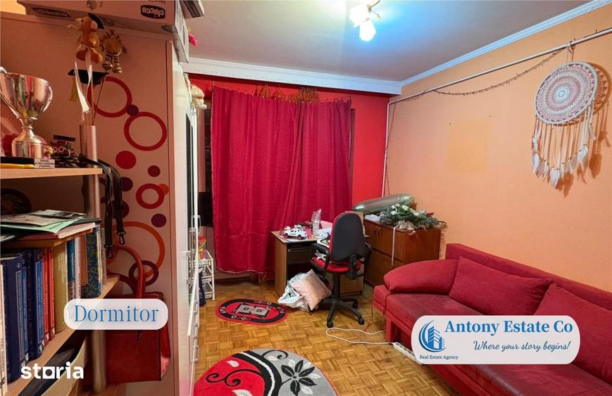 Apartament cu 3 camere decomandat în Decebal