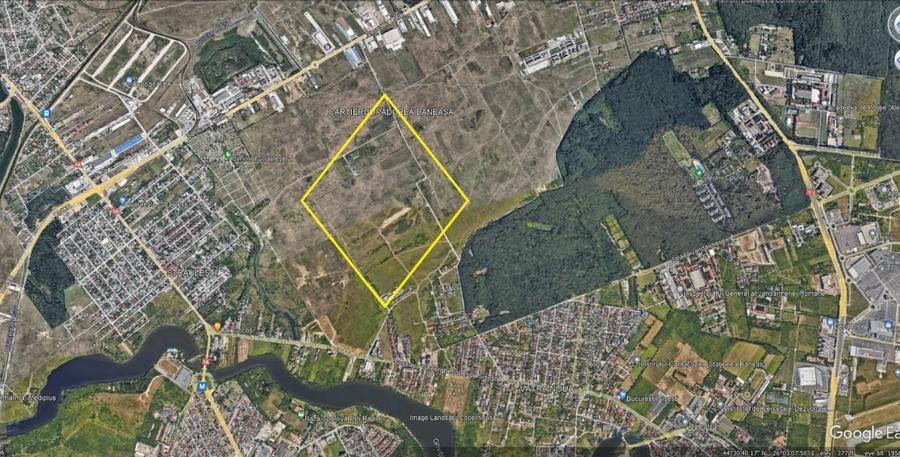 Teren Construcții intravilan de 1365 mp, în Băneasa