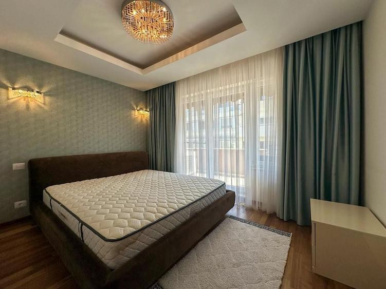 Apartament cu 3 camere decomandat, mobilat în Herăstrău