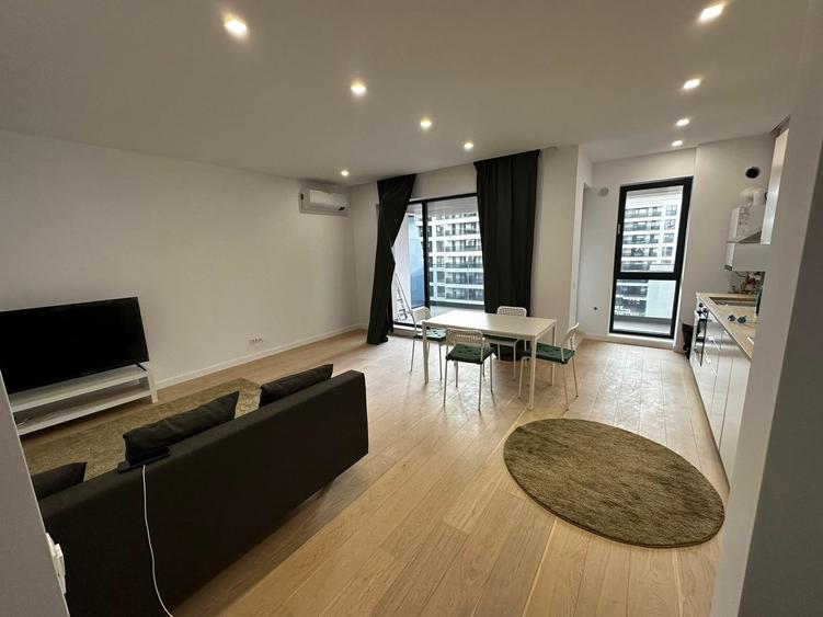 Apartament cu 2 camere semidecomandat în Aviației