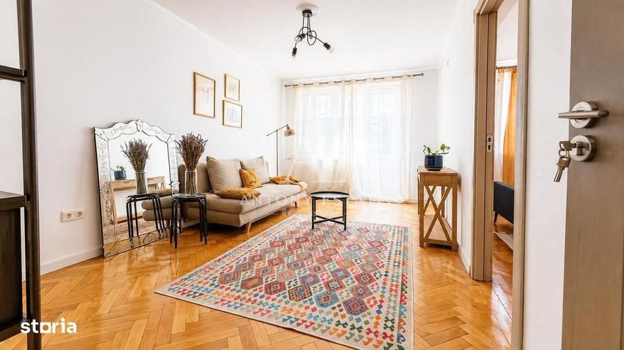 Apartament cu 2 camere semidecomandat în Ultracentral
