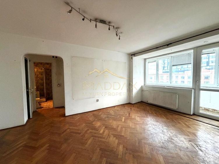 Apartament cu 2 camere semidecomandat în Dorobanți