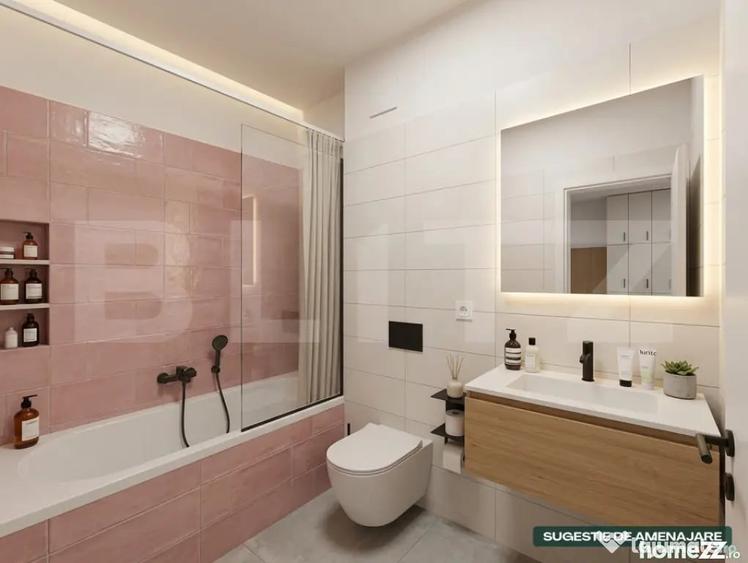 Apartament cu 2 camere decomandat în Răcădău