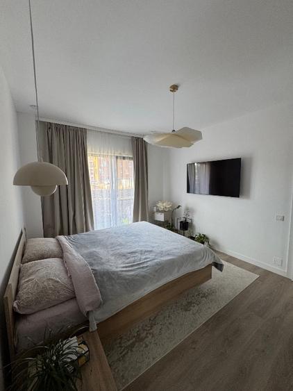 Apartament cu 2 camere nedecomandat, mobilat în Florești