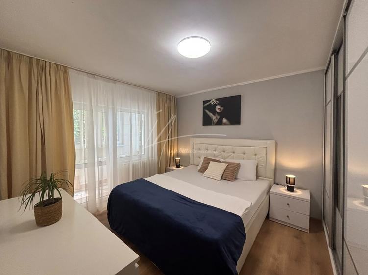 Apartament cu 3 camere semidecomandat, mobilat în Militari