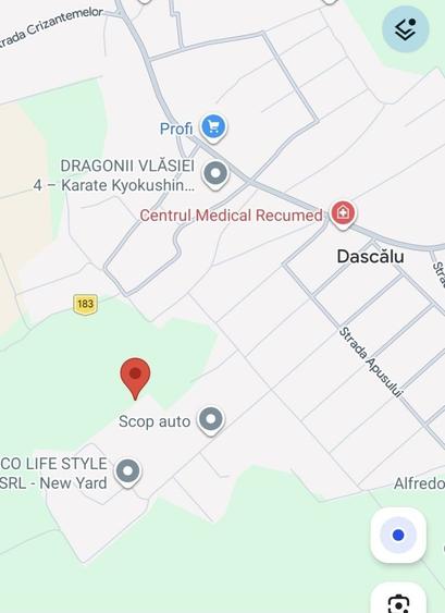 Teren Construcții intravilan de 9800 mp, în Dascălu