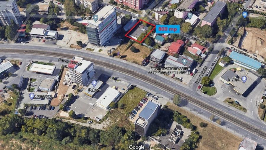 Teren Construcții intravilan de 700 mp, în Virtuții