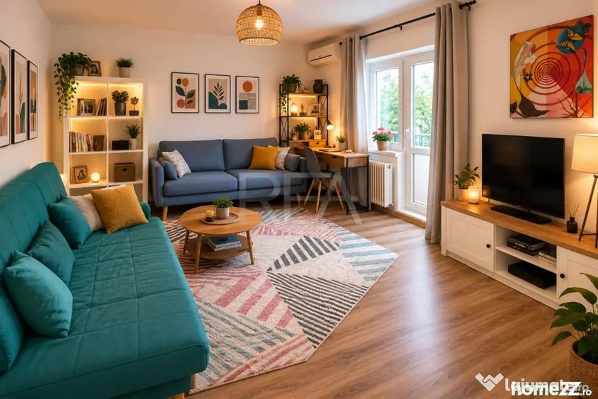 Apartament cu 2 camere decomandat în Doamna Ghica