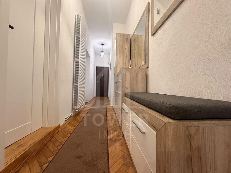 Apartament cu 2 camere semidecomandat în Central