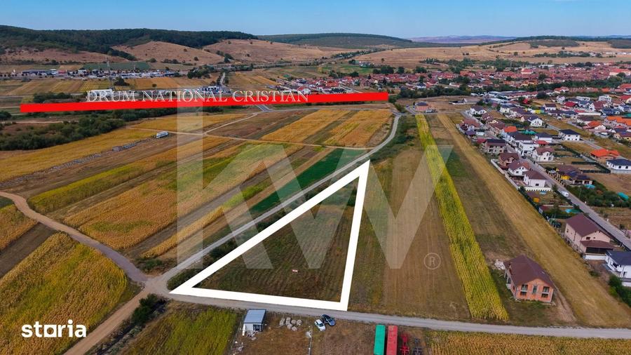 Teren de 3752 mp, în Cristian