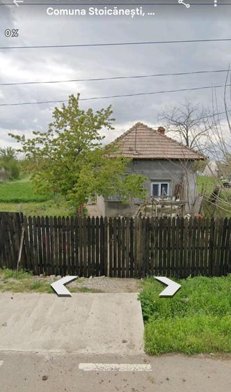 Casă cu 3 camere cu Teren 2185 Mp în Stoicănești