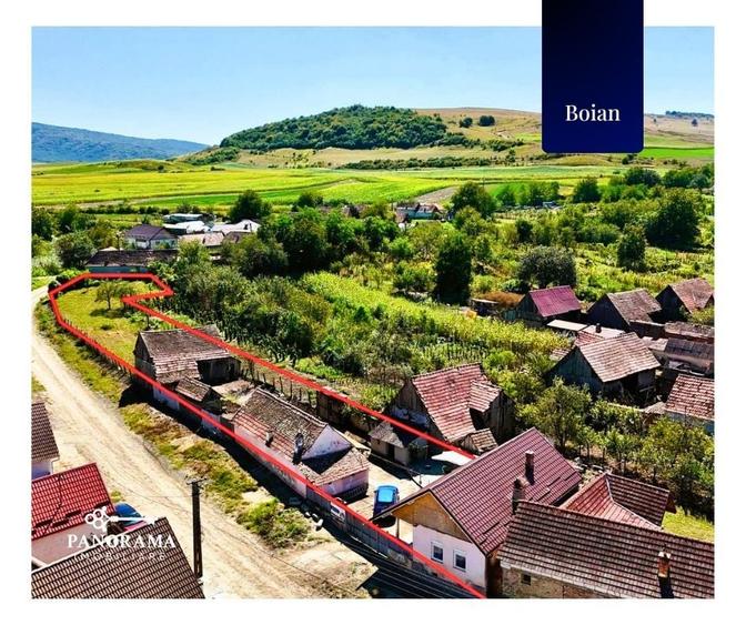Casă individuală cu 2 camere cu Canalizare în Boian