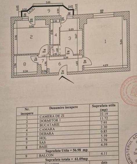 Apartament cu 2 camere în Iancului
