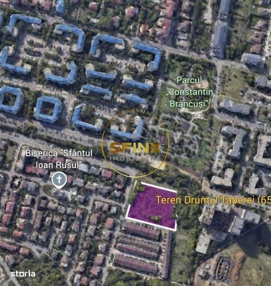 Teren de vanzare 6500 mp Drumul Taberei - 7