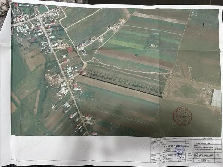 Proprietar, vand teren 1600 mp(1400 mp utili), intravilan construibil, foarte aproape de Bucuresti, - 10